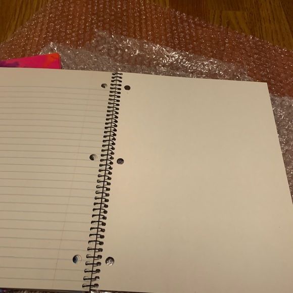 this is a vintage lisa Frank Vintage rare 1990 3 GIRL POWER 2 pocket folder W/NB - Picture 8 of 11